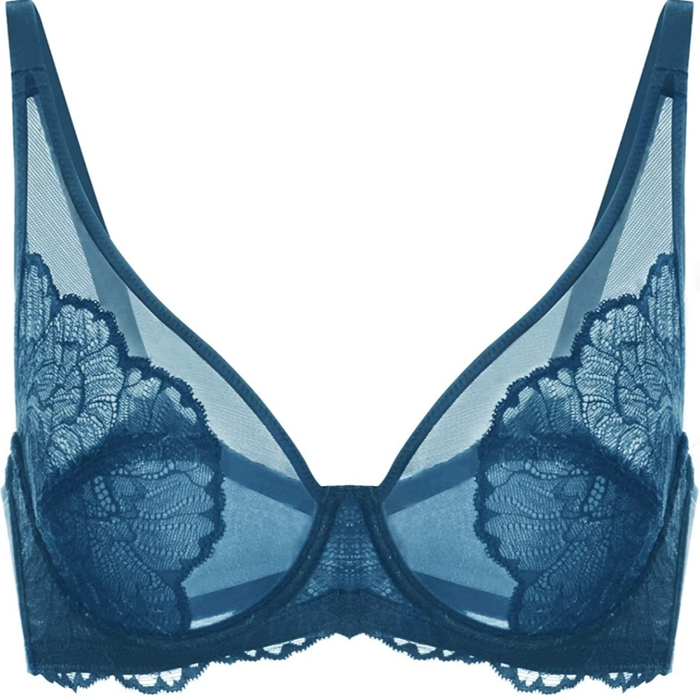 Beautiful lace unlined bra